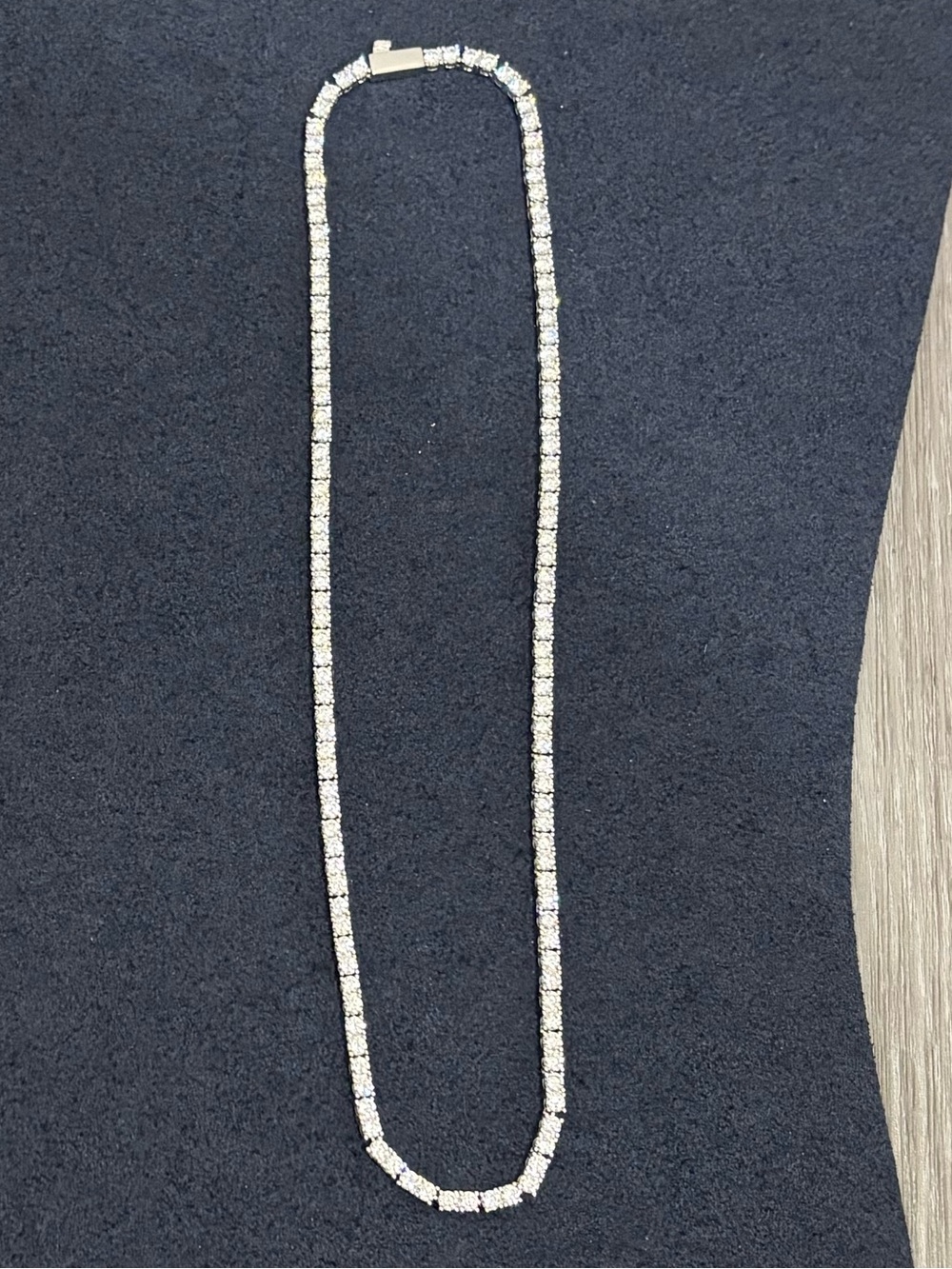 Melinda Maria Heiress Tennis Necklace 3mm (Silver) NEW - Never Worn - Picture 4 of 9